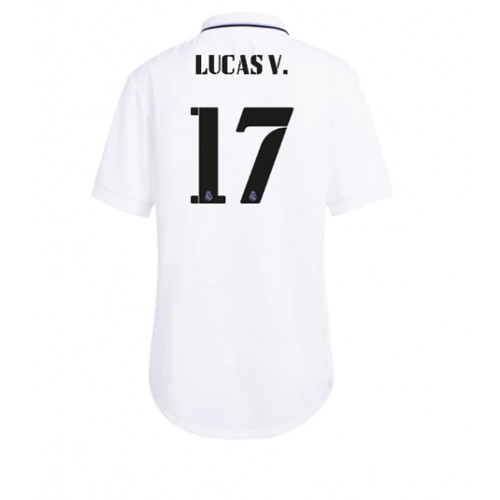 Dres Real Madrid Lucas Vazquez #17 Domaci za Žensko 2022-23 Kratak Rukav